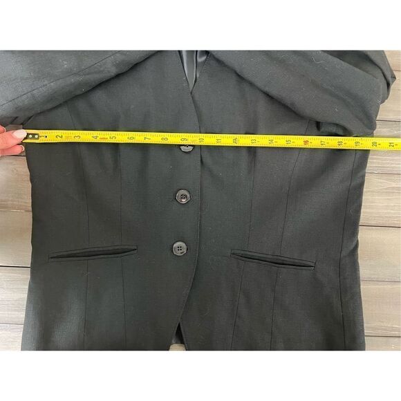 ‎Vintage Pendleton Country Sophisticated Black Button Blazer Size 14 - Picture 7 of 9